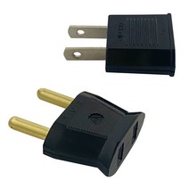 [국산 돼지코 어댑터]코드/110v 220v 콘센트변환플러그/반대아답타/아답터/아답타/외국여행/플러그/변환잭, 어댑터(끝이 일자형)-1개