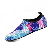Valennia 여성용 남성용 워터 슈즈 맨발 슬립온 빠른 건조 경량 아쿠아 양말 해변 수영 요가 야외 스포츠용 거미줄 화이트
