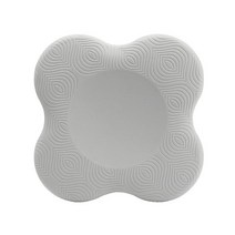 필라테스매트 홈트매트 요가매트 PU 요가 무릎 패드 소프트 플랫 지지 느린 리바운드 미끄럼 방지 운동 피, 04 GRAY_01 20 20 2cm