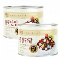 복음자리 통통단팥 통조림 국산, 2kg, 26개