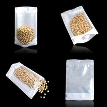 전면투명 견과류 건어물 포장지 200매 업소용 판매용, 투명