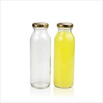 [가인글로벌] 일자음료병250ml 54개+실버캡 밀크티병 우유병, 54개, 250ml