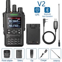 ABBREE AR869 워키 토키 블루투스 프로그램 GPS 송수신기 136520Mhz 모든 대역 무선 복사 주파수 유형C 양방향 라디오, 17 v2 as picture4