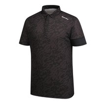 [테일러메이드]남성 패턴 소매 카라 반팔티셔츠 TMTYK2917-199