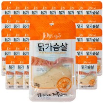 Dr.95 국산 촉촉한 닭가슴살 고단백 고양이 영양간식 22g*50개, 1개