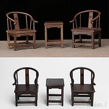 리시안제이 미니어처 엔틱 원목 가구 미니어처소품 미니어처가구인테리어