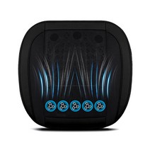 ANKRIC 자동차여름방석 USB 자동차통풍시트 방석, 블랙