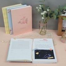 본s마켓_다이어리 출산일기장 육아 임신선물 태교_본s마켓, 옵션-체크_cotton