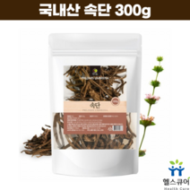 국내산 속단 차 한약재 한속단 300g, 1개