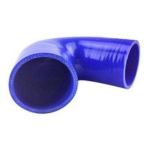 배기튜닝 배기음 튜닝 소리박HOSINGTECH-고품질 57mm(2.25 ") 파란색 135 도 엘보 실리콘 터보 호스