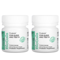 바이오가이아 프로덴티스 for 검스 앤 티스 엘 루테리 민트맛 30로젠지 60로젠지, 1개, 1개 30로젠지