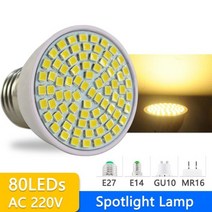 UV 살균 빛 LED 전구 GU10 E27 MR16 E14 Desinfection 램프 살균기 2835 SMD 220V 240V 자외선 221420, Spotlight Lamp 80LED 2_GU10