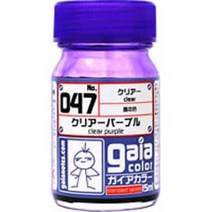 gaianotes 가이아노츠 047 [가이아 컬러 클리어 퍼플 15mL 클리어], 단일