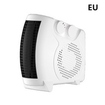 가정용 전기온풍기 팬히터 600W 전기 팬 히터 난방 스토브 라디에이터 겨울 송풍기 홈 에너지 절약 조용한 욕실, 스페인, [01] EU white