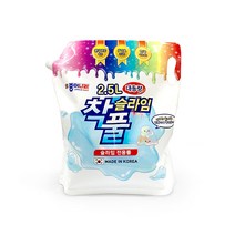 종이나라]2.5L대용량착슬라임착풀, 1개, 2500g