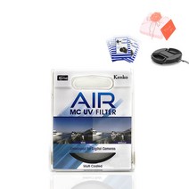 Kenko Air MCUV 37mm 렌즈필터+렌즈캡+크리닝티슈