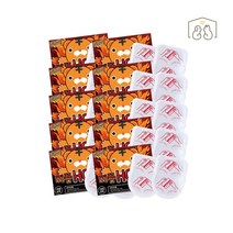 꼬꼬일상 따뜻HOT팩 붙이는 발난로 핫팩(2p), 50개