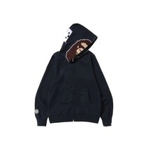 BAPE Overdye 2nd Ape Full Zip Hoodie BlackHoodie 202752