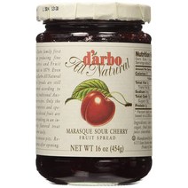 다르보 체리 잼 454g, 1개, 상세참조
