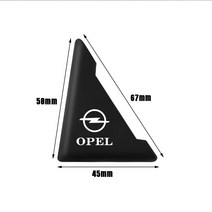 실리콘 자동차 도어 코너 범퍼 충돌 보호 커버 2 개 Opel Astra H G J 휘장 Mokka Zafira Corsa Vectra C D OPC 등, 기아
