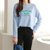 [올리비에클로짓(OLIVIERs CLOSET)] [올리비에스클로젯] 베이직 메이크 라운드넥