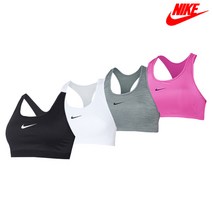여성 나이키 필라테스복 스포츠브라 스우시 패드 브라 4종 택1