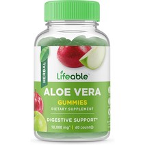 Lifeable 알로에 베라 구미 Aloe Vera Gummies 60개입