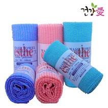 일본 타츠네 에스더 소프트 샤워타올 4p (0)