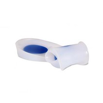 2cm 굽 실리콘 젤 발뒤꿈치깔창 뒤꿈치보호 행군깔창 여성깔창 군인깔창 체형교정, 1개, 남성용