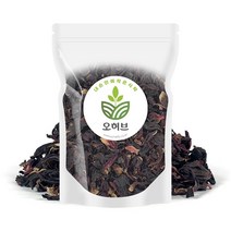 오허브 대용량 히비스커스 히비스커스잎 히비스커스잎차 1kg, 1개, 1000g, 단품