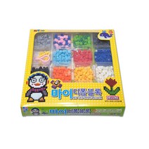 스페이스온 디폼블럭 10000 8mm 도안 미니블럭 세트 유아 놀이 장난감 블록