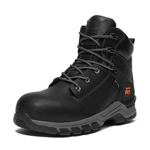 Timberland PRO 남성용 하이퍼차지 TRD 15.2cm(6인치) 합성 안전 발가락 방수 6 NT WP 브라운: 캔틴, 13, Black