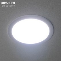 LED 다운라이트 20W 일반형 국산 안정기 LG이노텍칩, 주광색(하얀빛)
