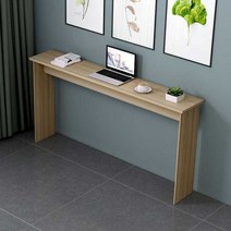 우드 좁고긴테이블 창가 책상 창가 침대 슬림 테이블, 140x30x74cm 색상선택 문의사항