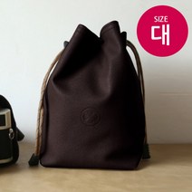 감성스터프 dslr 카메라 파우치, 커피(대)