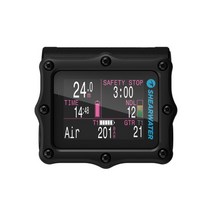 다이빙컴퓨터 스킨스쿠버 프리 티타늄 Shearwater Perdix 2 Ti, 05. Ti 블랙 세트(게이지+잔압센서)