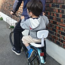 자전거 뒷자리 등받이 안장 블랙, 본상품, 본품