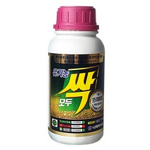 친환경마켓 모두싹500g 탄저병 노균병 뿌리혹병 고추 배추 마늘 양파 감자 비료 식물영양제 진딧물, 친환경 모두싹500g (1병), 500g