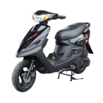 100cc스쿠터 전동 미니 스쿠터 배달용 바이크 오토바이, 실버