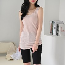데일리앤 샤네 망고 슬라브 롱나시 티셔츠