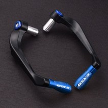 스즈키 브레이크 레버 크러치 오토바이 핸들 바 그립 가드 클러치 보호대 GSXS 125 150 750 1000 1000F GSX S125 S750 S1000 S150, Blue-A