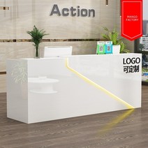 인테리어 안내데스크 인포데스크 제작 학원 병원 커피숍 필라테스 카운터 테이블 업소용 계산대 포스다이, 지중해-100