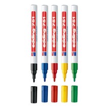 에딩 페인트마카 e-751 적색(1~2mm), 적색 1개