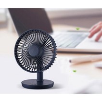 탁상용미니선풍기 90도 각도조절 책상 위 데스크 선풍기 조용한, 상세페이지참조, 써클 화이트