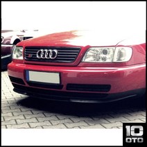 아우디 바디킷 for audi a6 s6 c4 cupra r 프론트 스포일러 프론트 범퍼 유로 스포일러, 없음