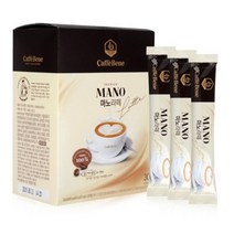 카페베네 라떼 커피 x 30T 마노 식음료 음료수 원두 믹스 카페인 14.5g 9W9B7BFC, 1개, 1개