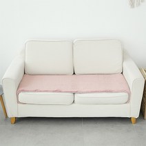 미조데코 부드러운 극세사 밍크 소파매트 보온효과 에코퍼 물세탁 양털러그 3인 4인 소파패드