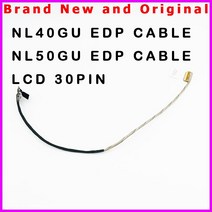 클레보 NL40 NL40GU NL50 NL50GU EDP 용 새 노트북 LCD 케이블 30pin 6-43-NL401-010-1S 6-43-NL501-010-1S, [02] 6-43-NL501-010-1S