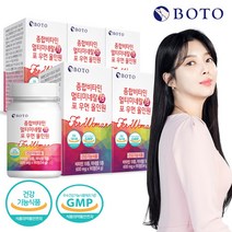 복합 기능성 종합비타민 멀티미네랄18 포 우먼 올인원 600mg 90정, 5박스