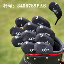 XXIO 드라이버 3번 5번 UT 아이언 퍼터 헤드 커버, 패브릭 아이언 커버